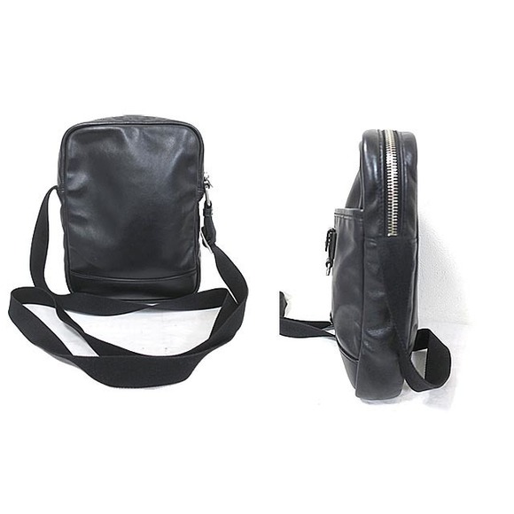 Saint Laurent Mini Bag Cross Black Leather Body - Picture 1 of 7